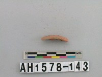 藏品(紅色泥質陶環殘件)的圖片